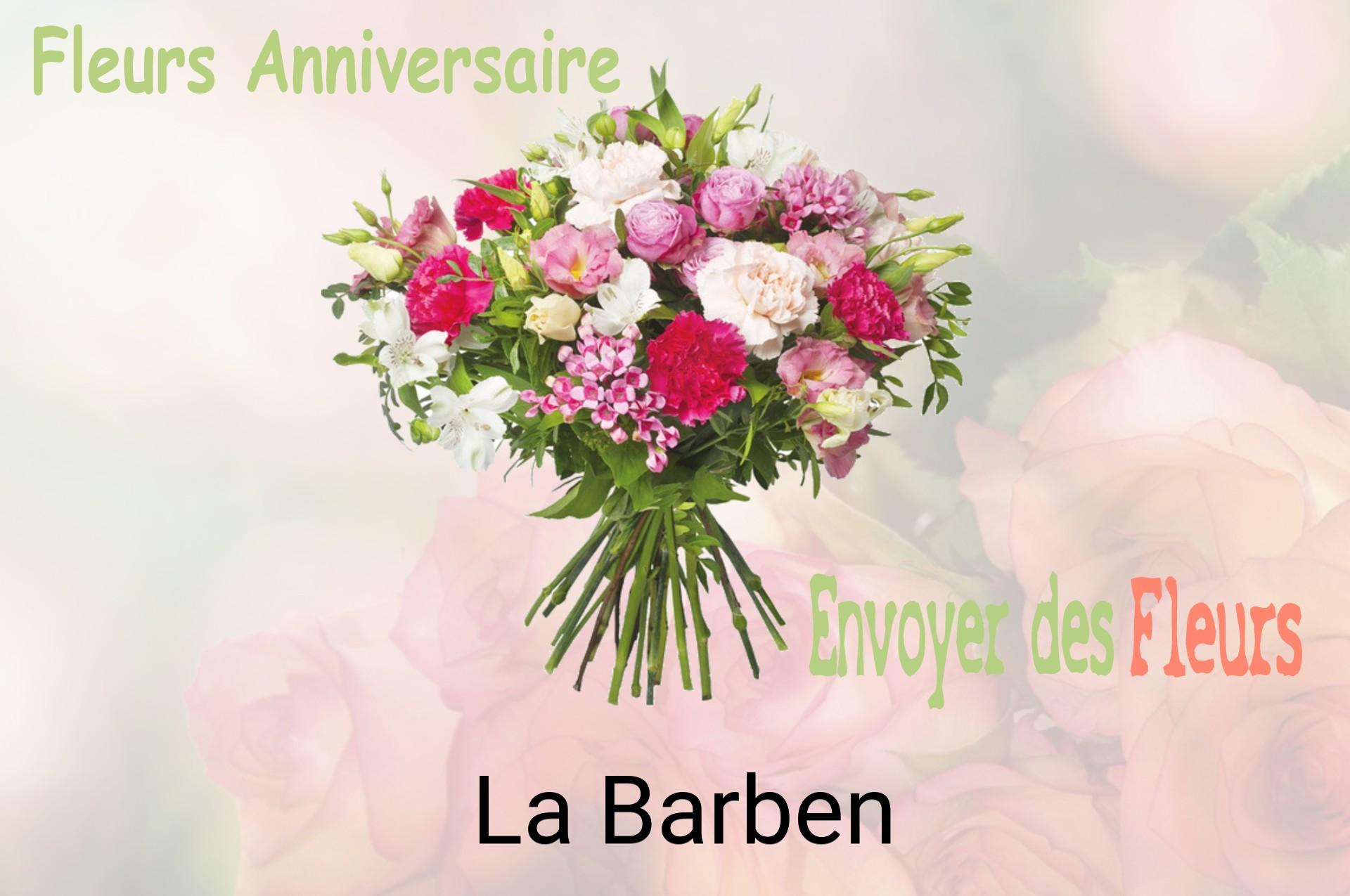 Bouquet de fleurs d’anniversaire livré à La Barben