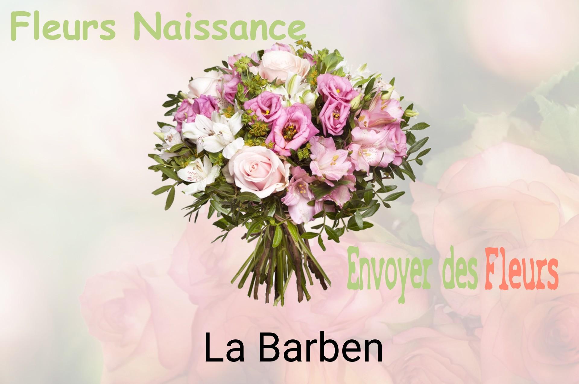Bouquet de fleurs de naissance livré à La Barben